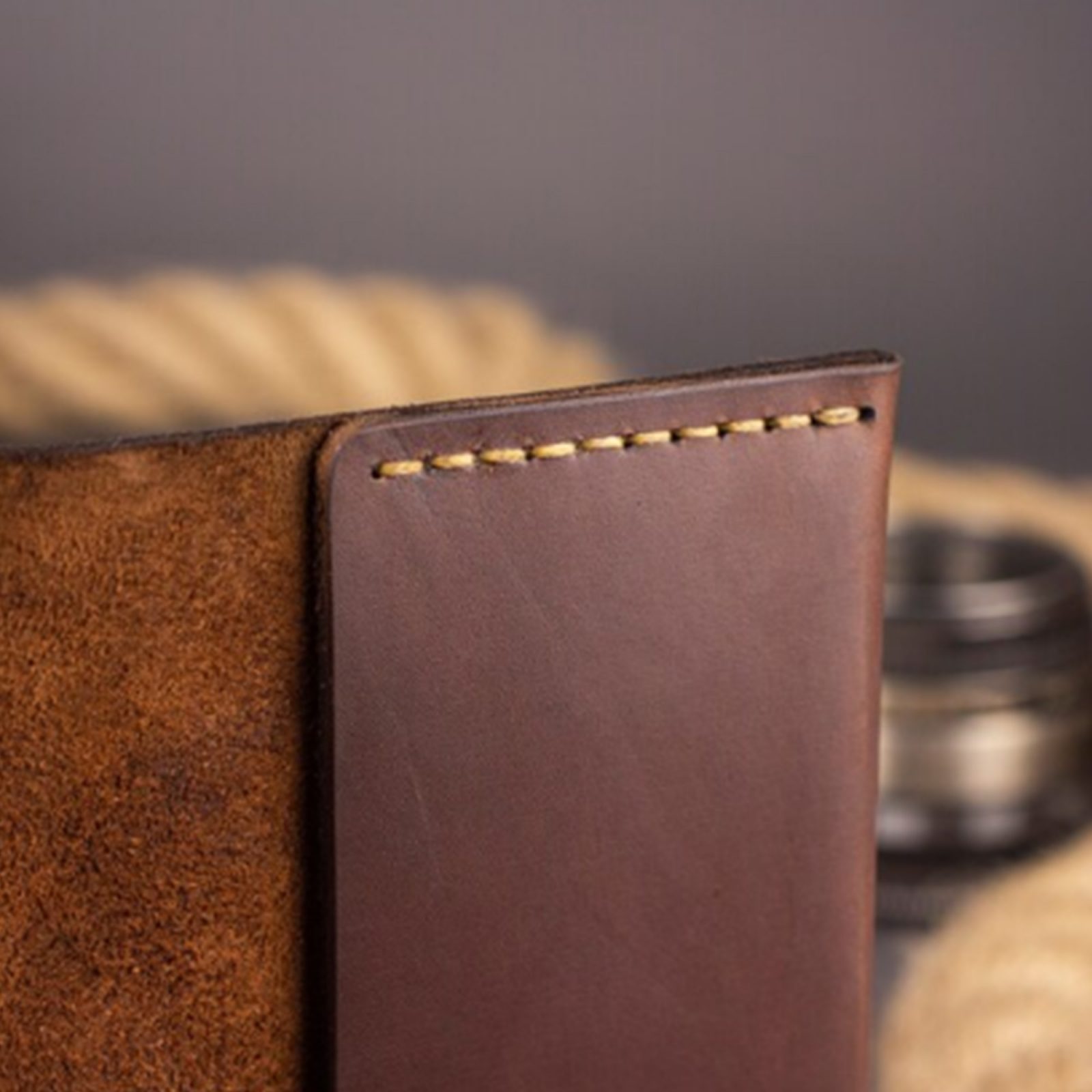 Leather Passport Wallet - Handmade Leather Wallets