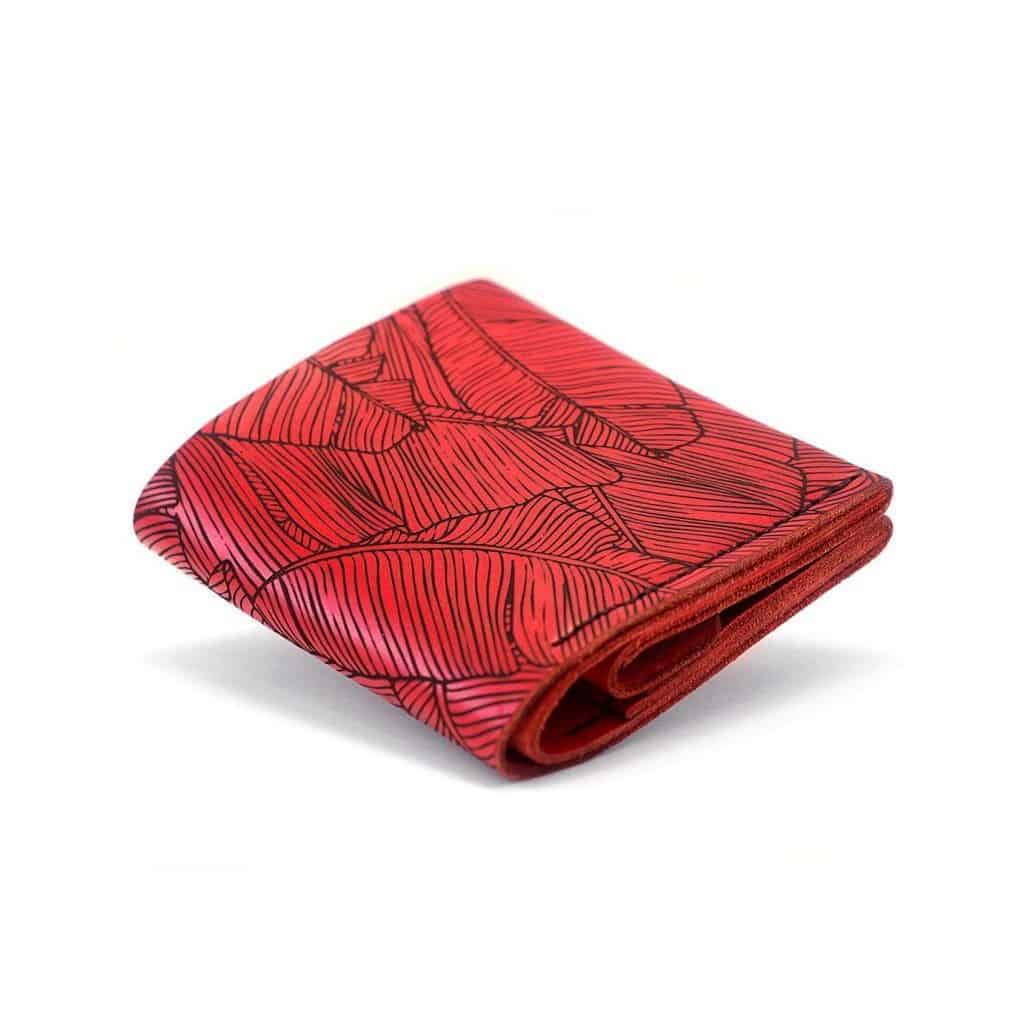 Women's Red square Wallet