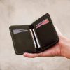 custom leather wallet