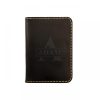 Cartera de piel minimalista con cuatro ranuras para tarjetas, dos compartimentos ocultos para billetes o documentos en papel, y opción de grabado - Imagen 7