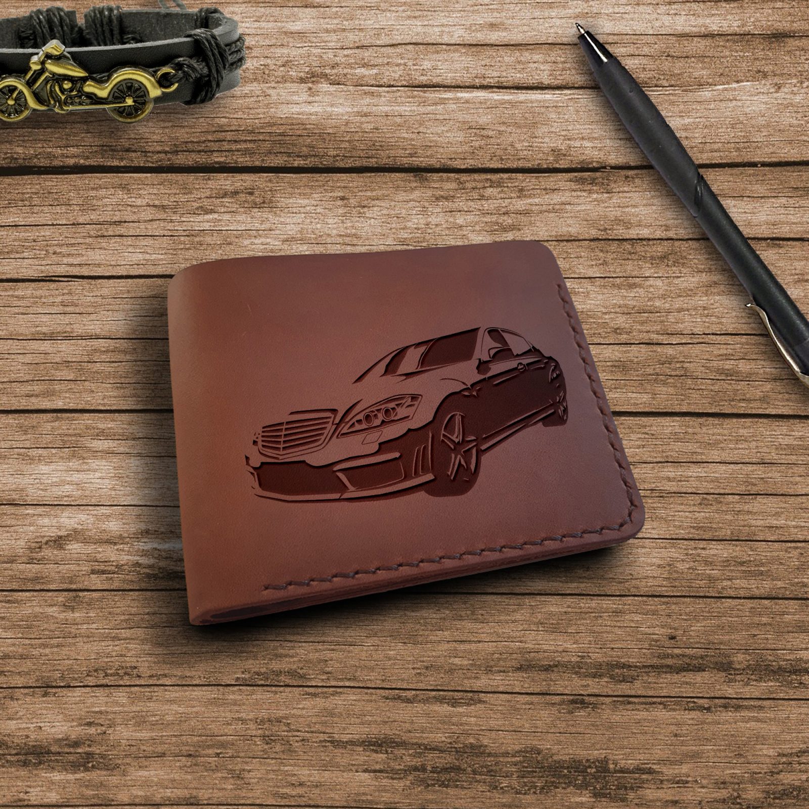 Geschenke für Autofahrer ➤ Brieftaschen und Schlüsselanhänger
