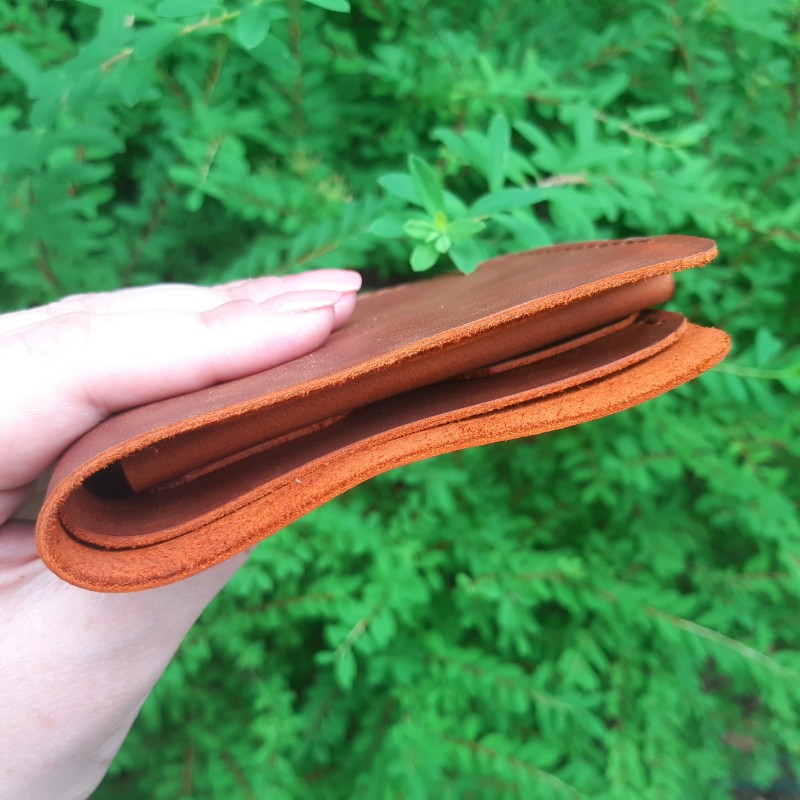 Mens Long Wallet Personalized Long Wallet With Coin Purse -   Mens long  leather wallet, Leather wallet mens, Handmade leather wallet