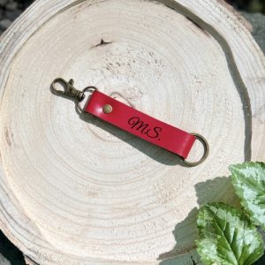 Leather keychain is the perfect gift and the best business souvenir!