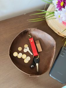 Leather Trinket Dish. Catch All Tray. Dice Tray. Jewelry Tray. Vanity Tray. Ring Tray. Valet Tray. DND Dice Tray. EDC Tray