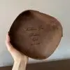 leather tray
