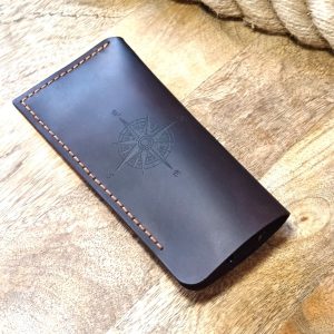 Custom leather glasses case. Personalized sunglasses case with personalised engraving. Brown leather handmade eyeglass holder case Eyewear case